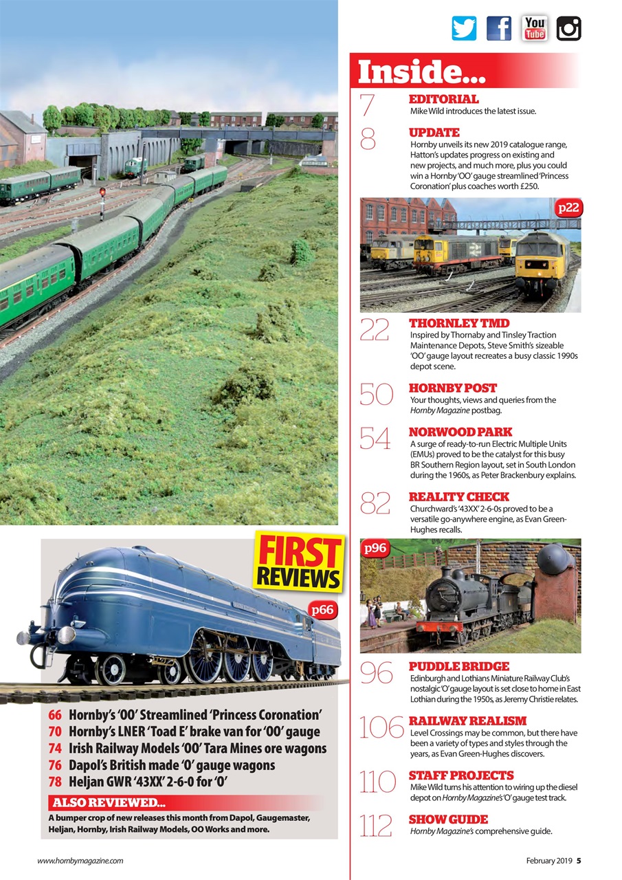 Hornby Magazine Preview Pages