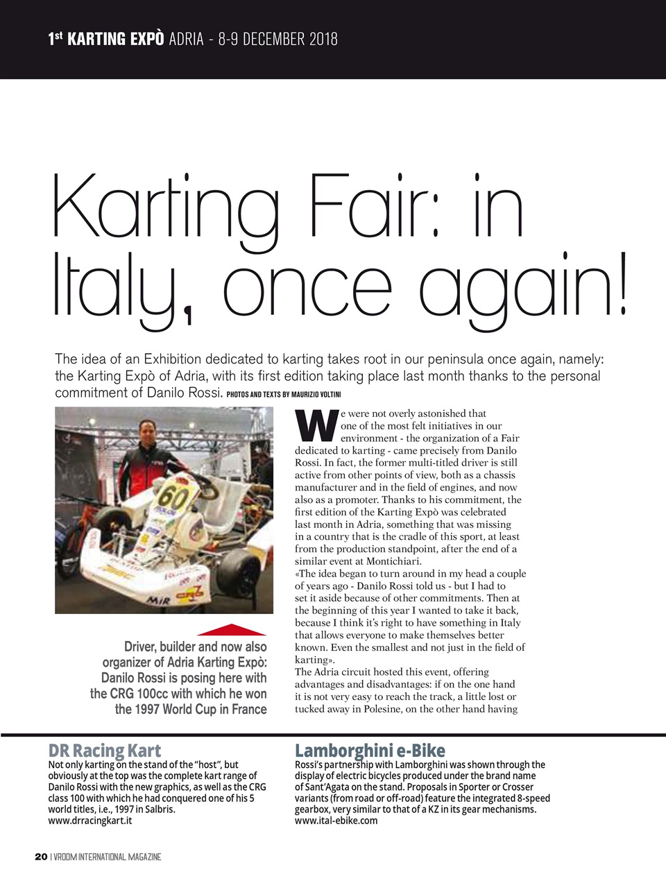 Vroom International Preview Pages