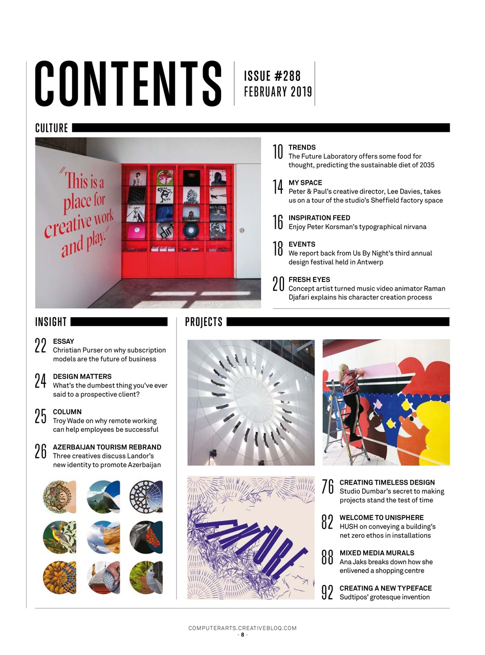 Computer Arts Preview Pages