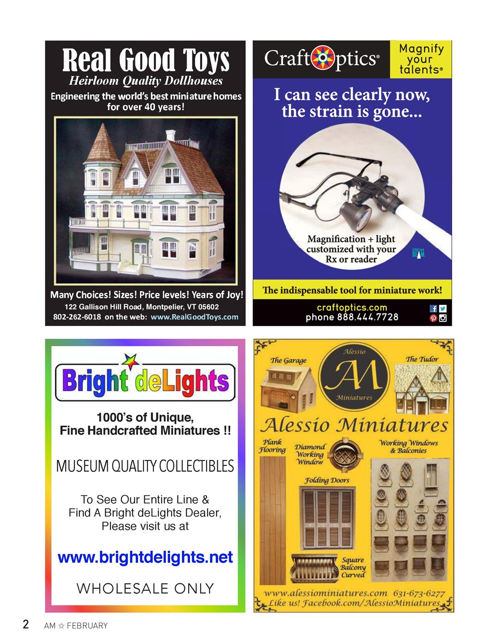 American Miniaturist Preview Pages