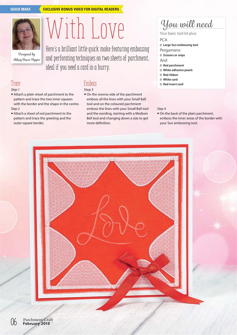 Parchment Craft Preview Pages