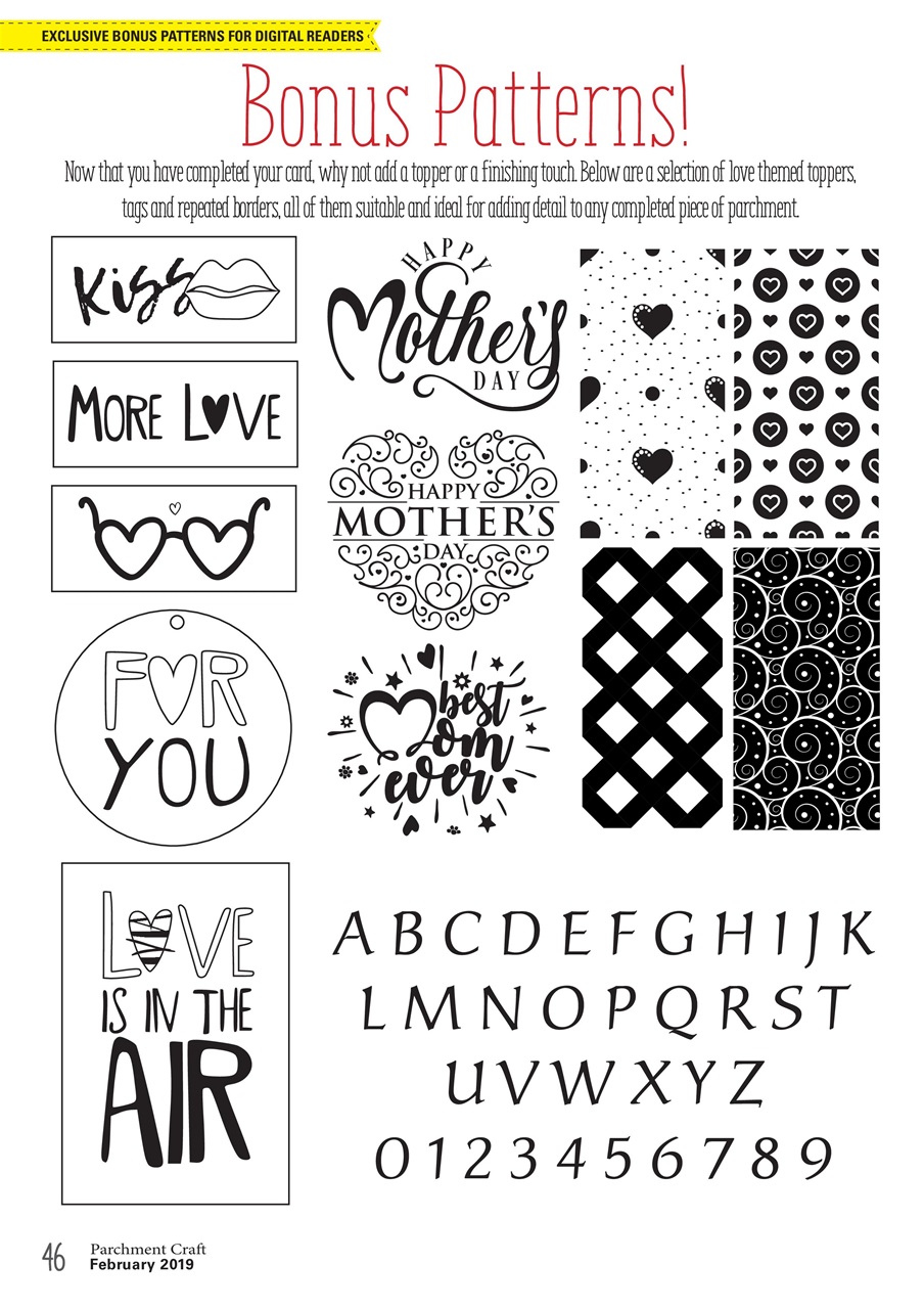 Parchment Craft Preview Pages