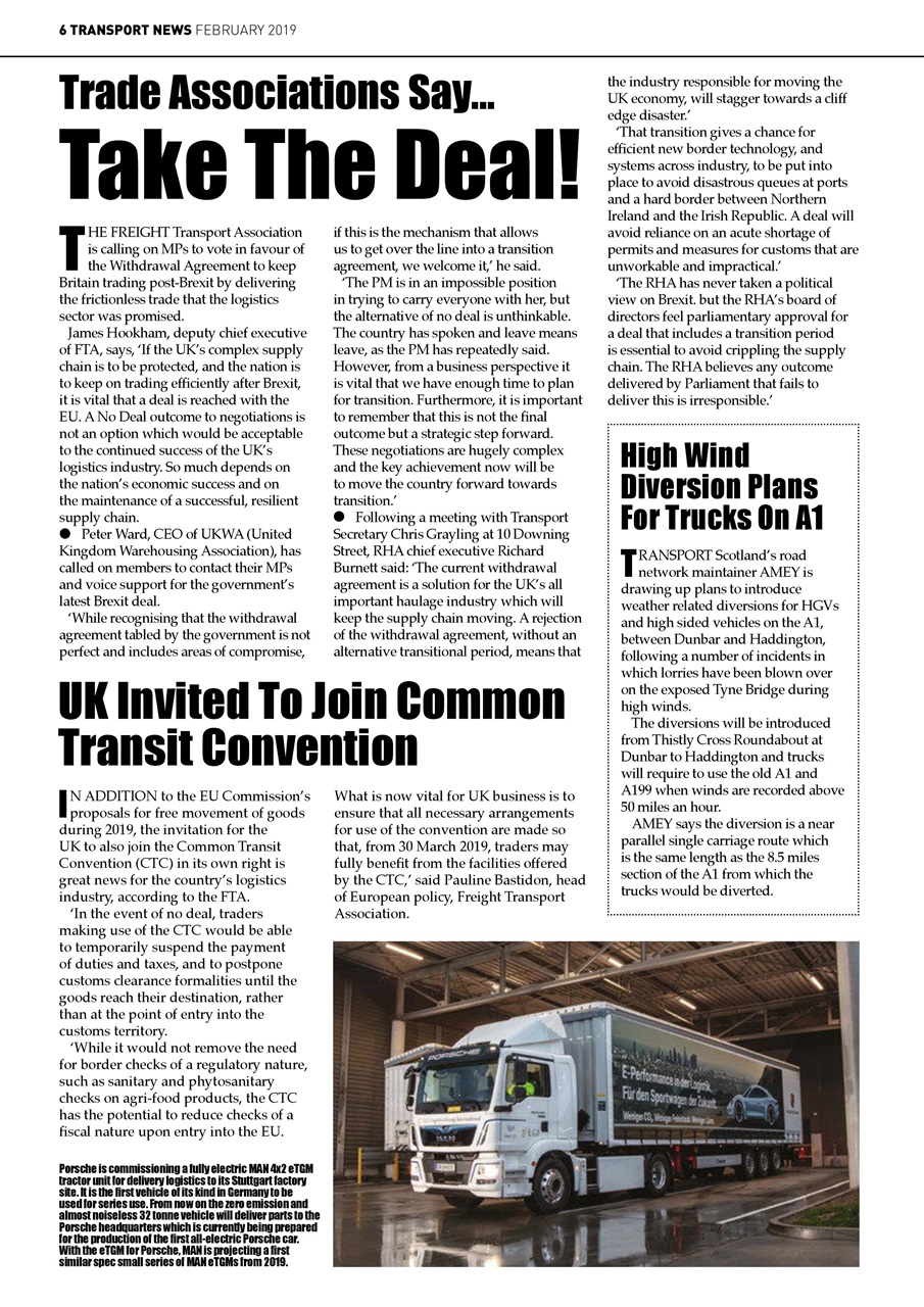 Transport News Preview Pages