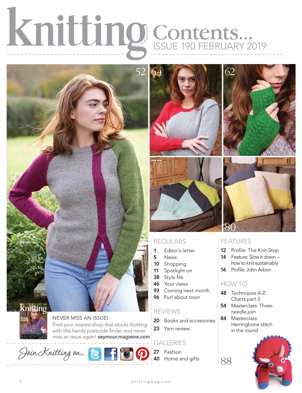 Knitting Preview Pages