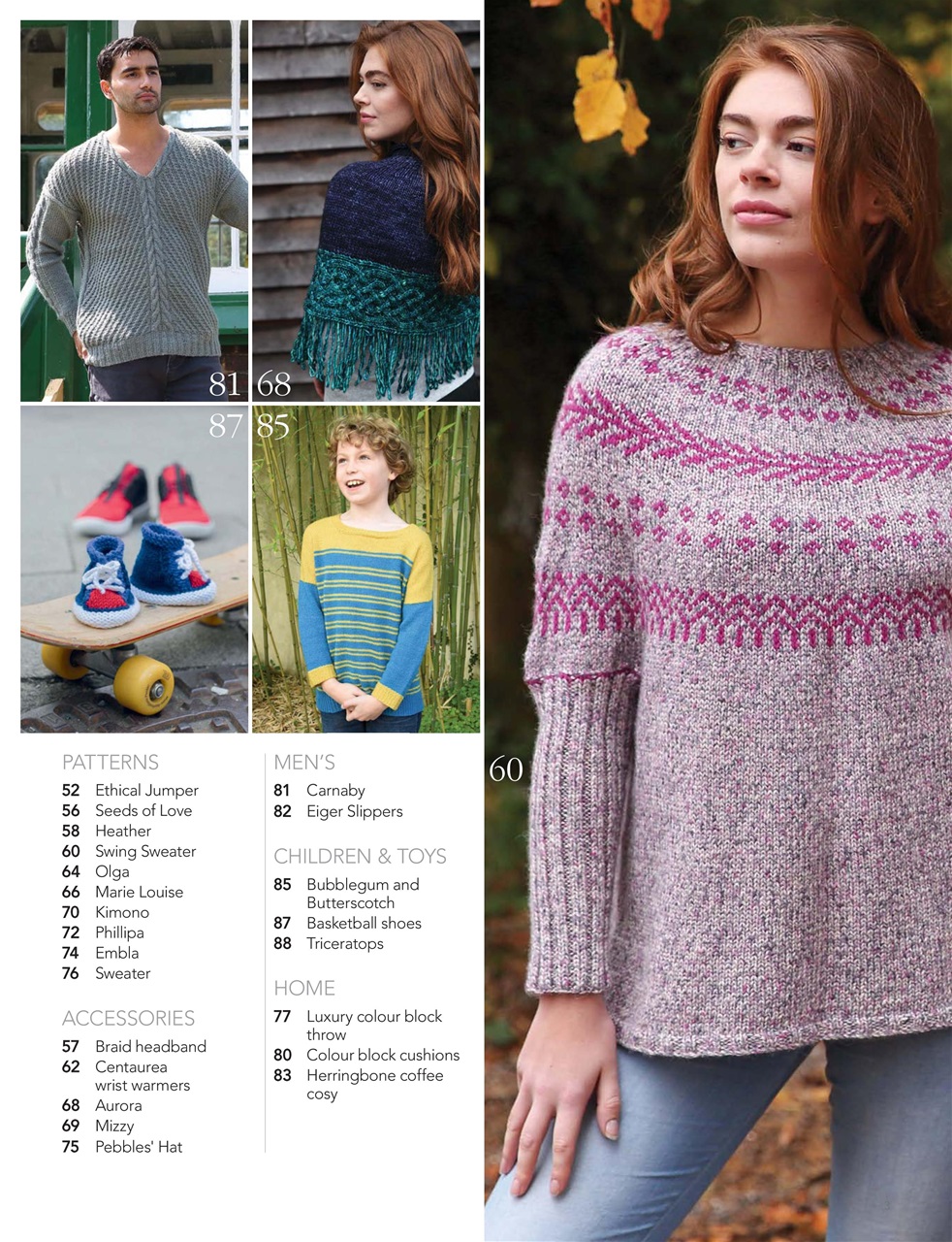 Knitting Preview Pages