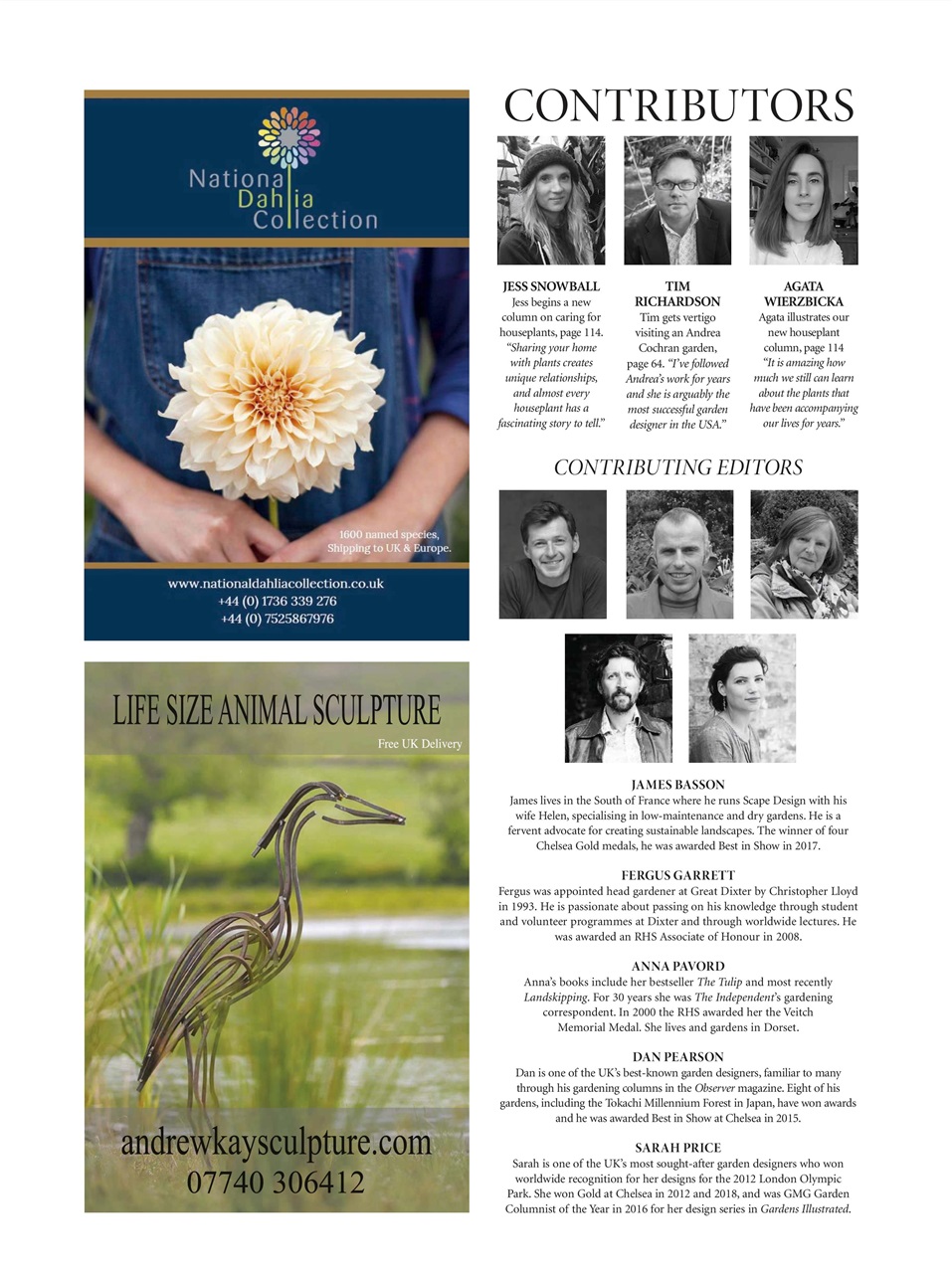 Gardens Illustrated Preview Pages