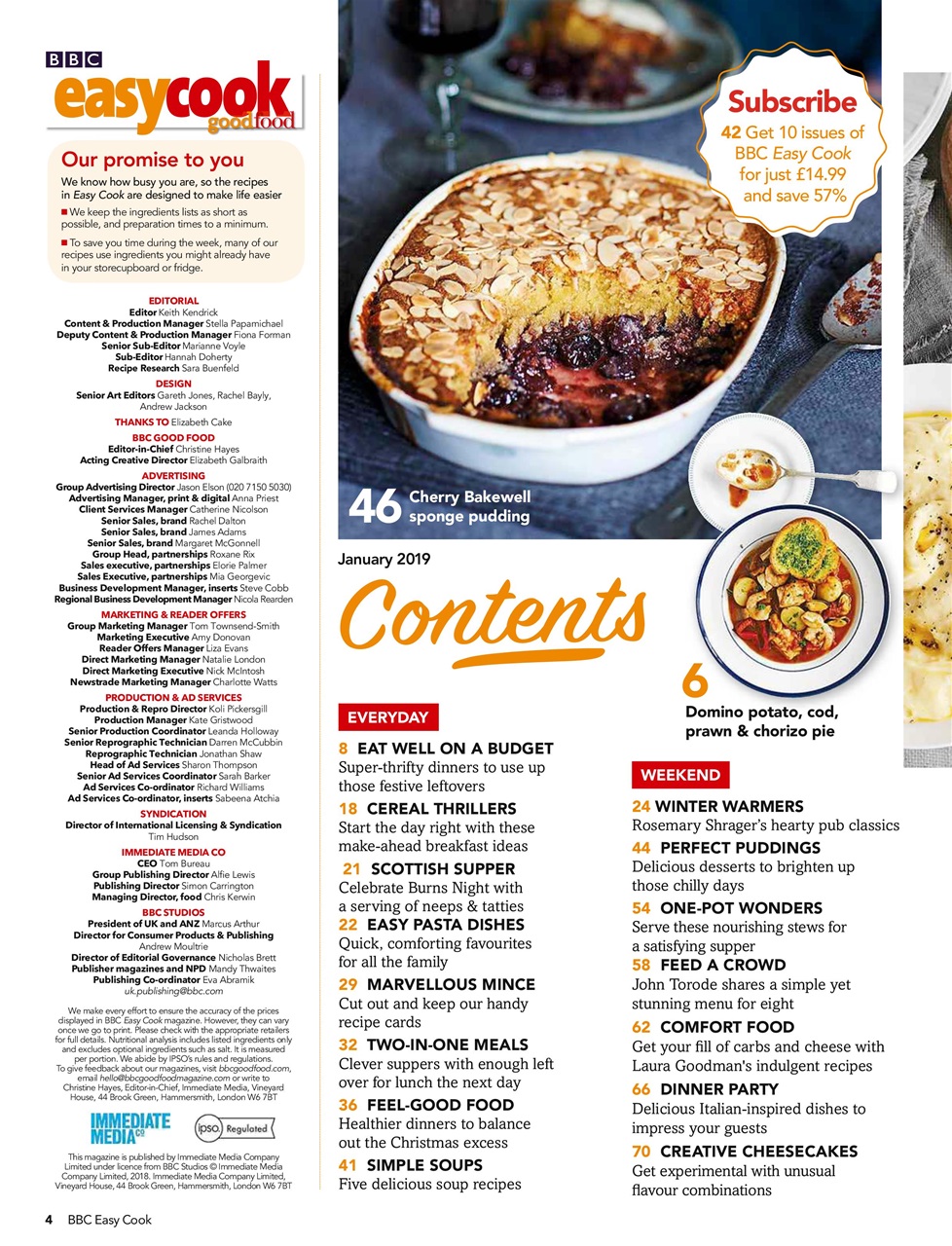 Easy Cook Magazine Preview Pages