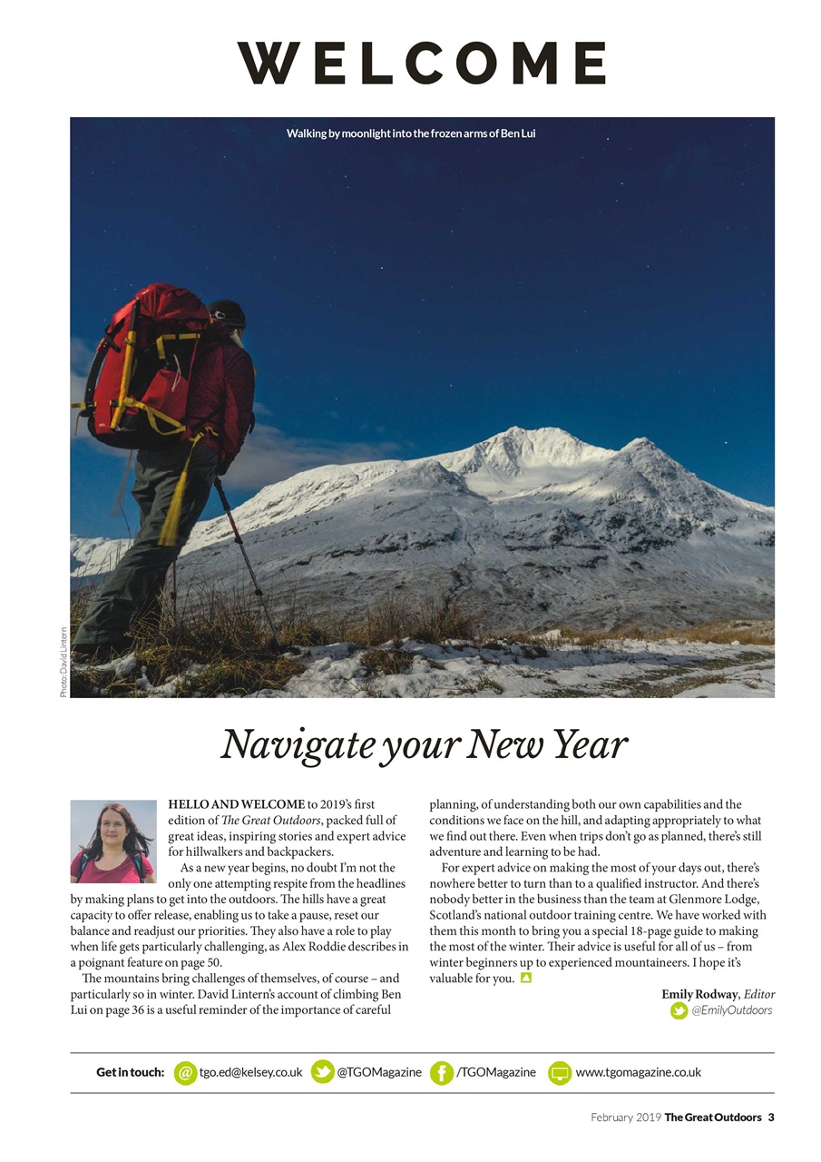 TGO - The Great Outdoors Magazine Preview Pages