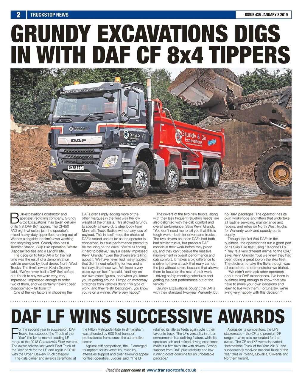 Truckstop News Preview Pages