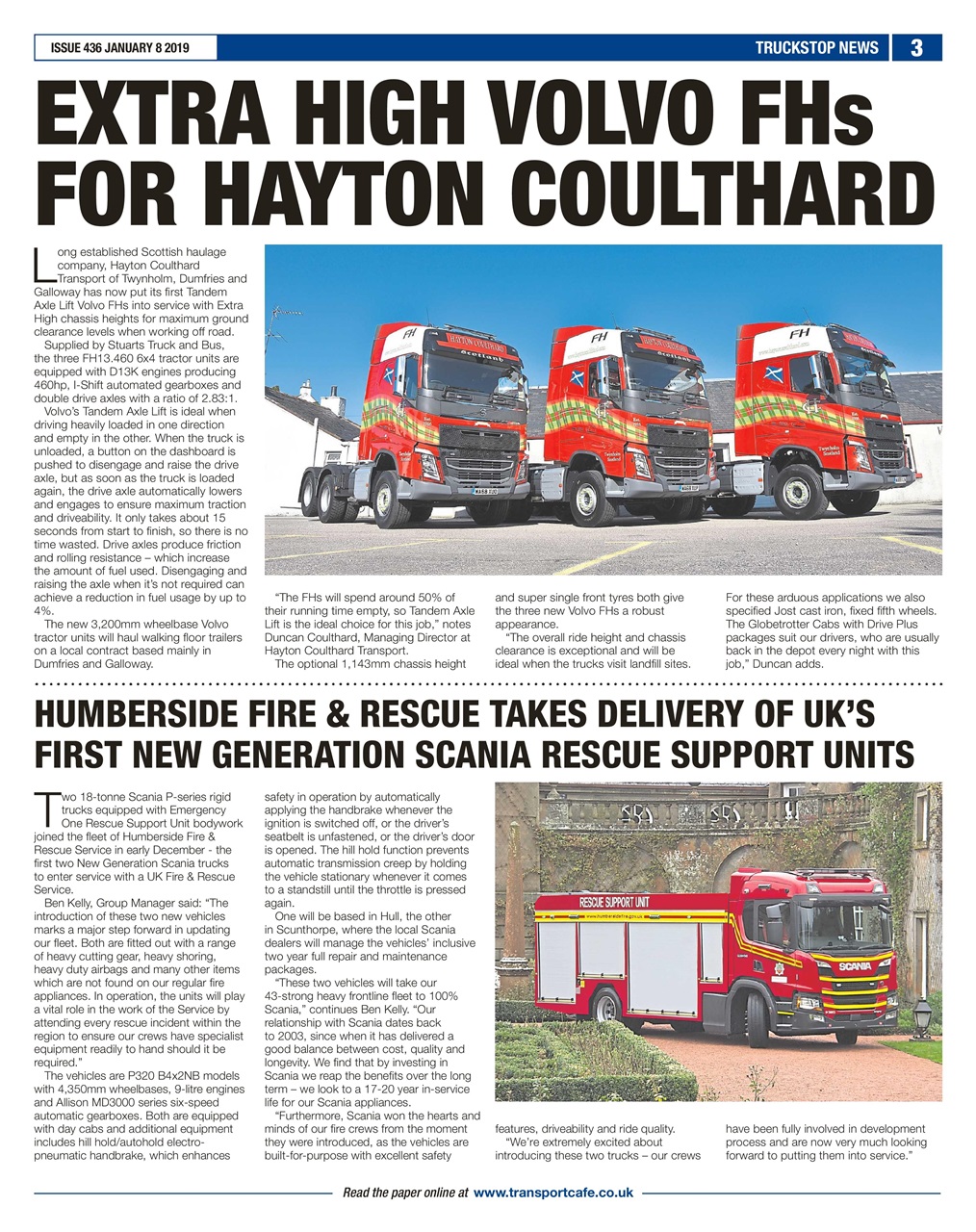 Truckstop News Preview Pages