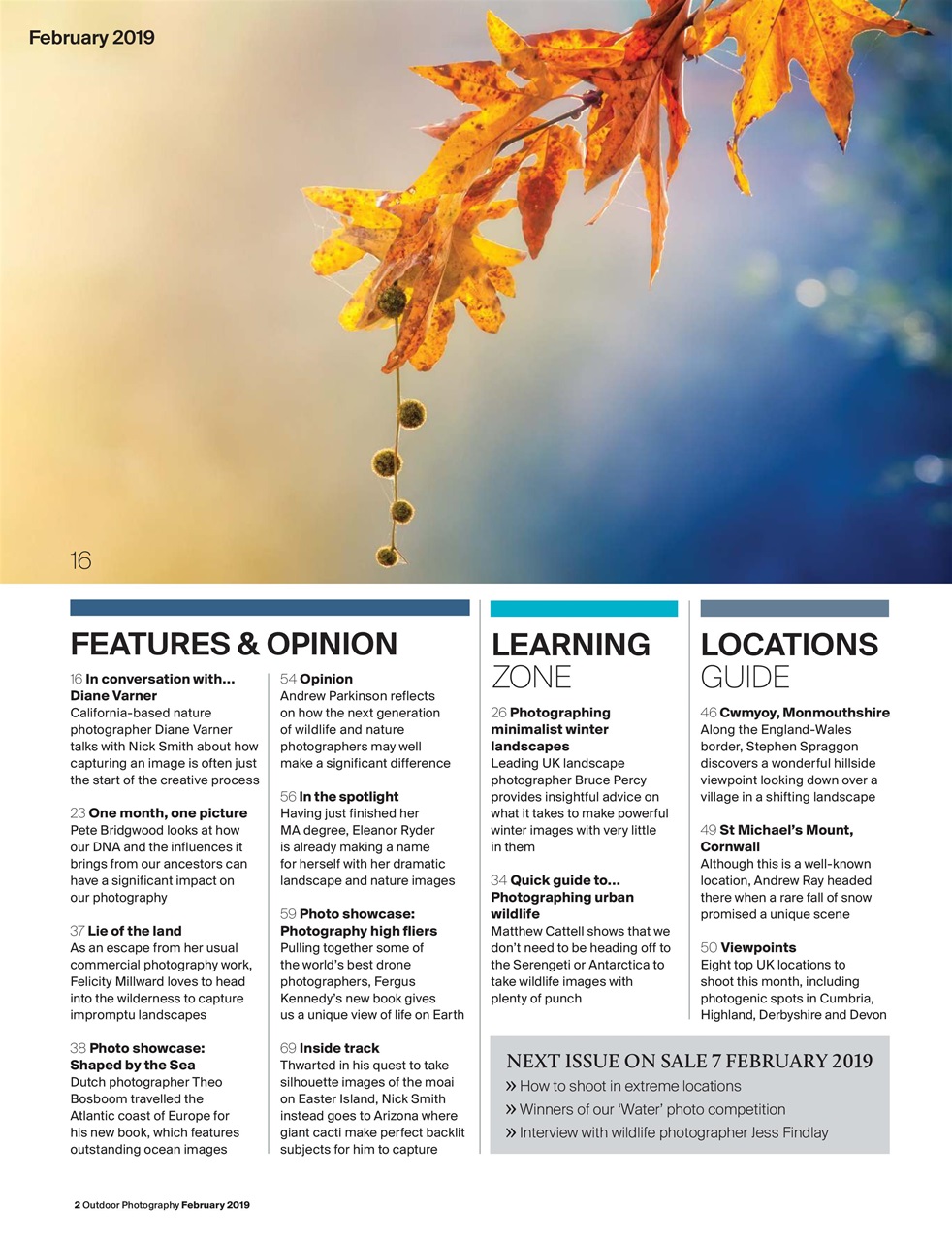 Outdoor Photography Preview Pages