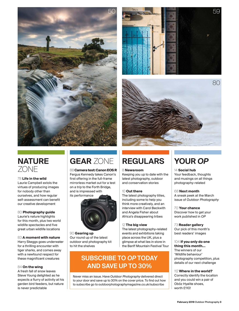 Outdoor Photography Preview Pages