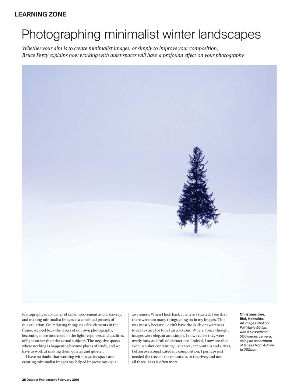 Outdoor Photography Preview Pages