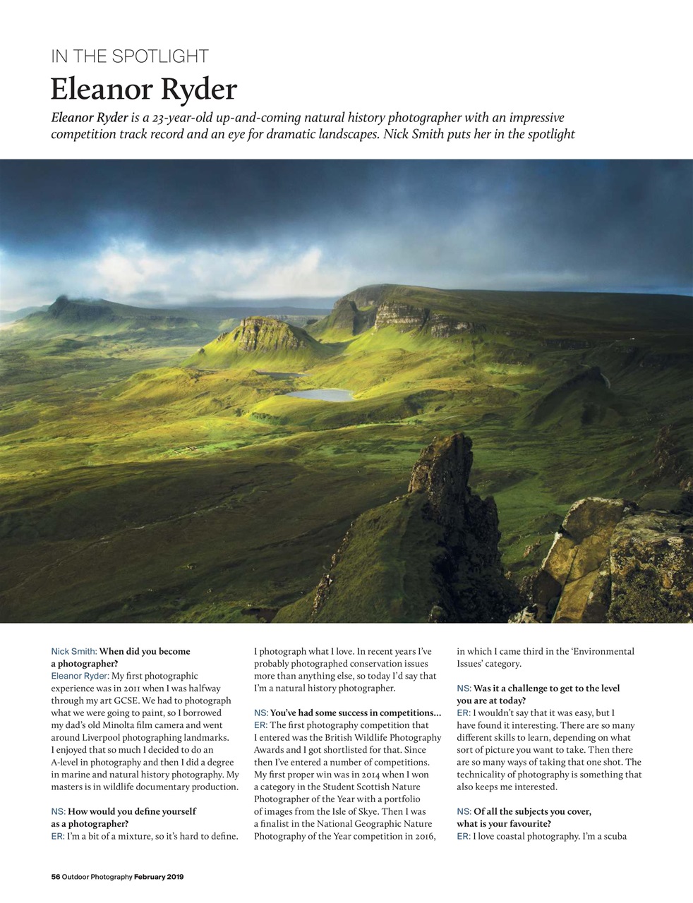 Outdoor Photography Preview Pages