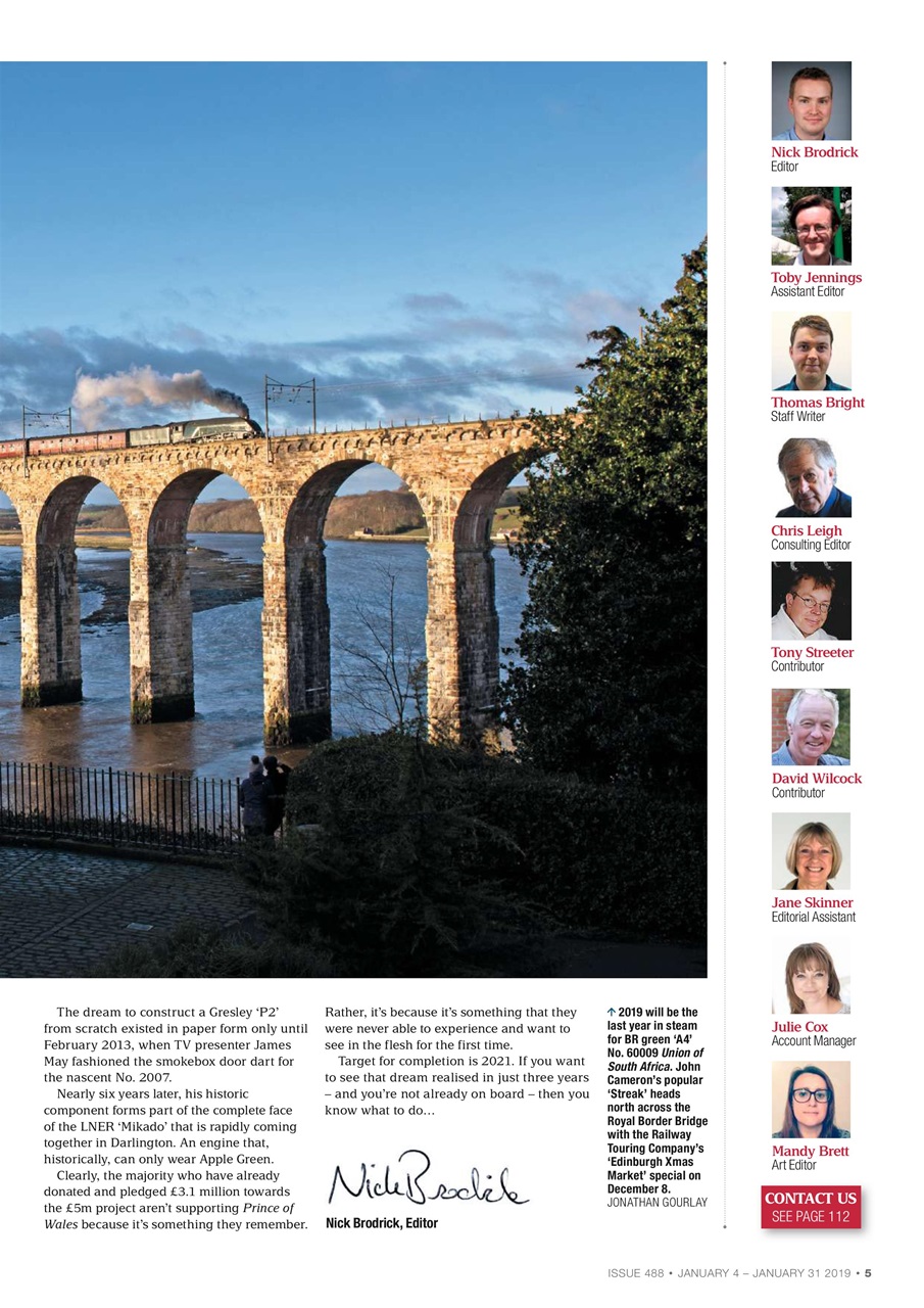 Steam Railway Preview Pages