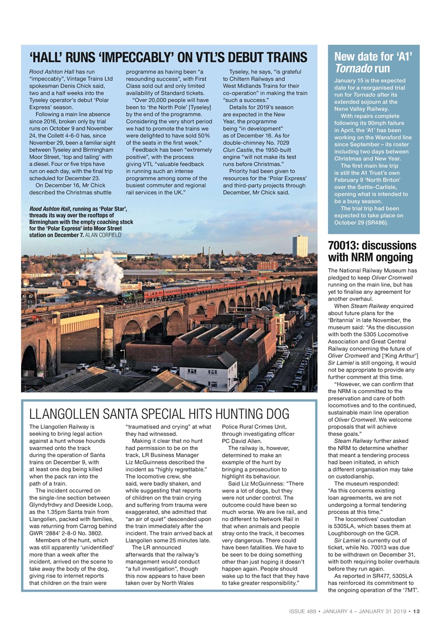 Steam Railway Preview Pages