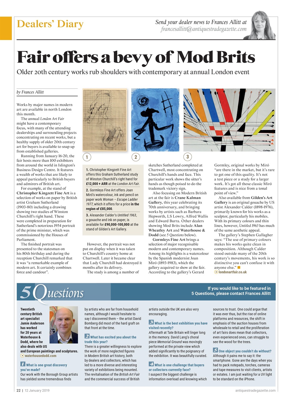 Antiques Trade Gazette Preview Pages