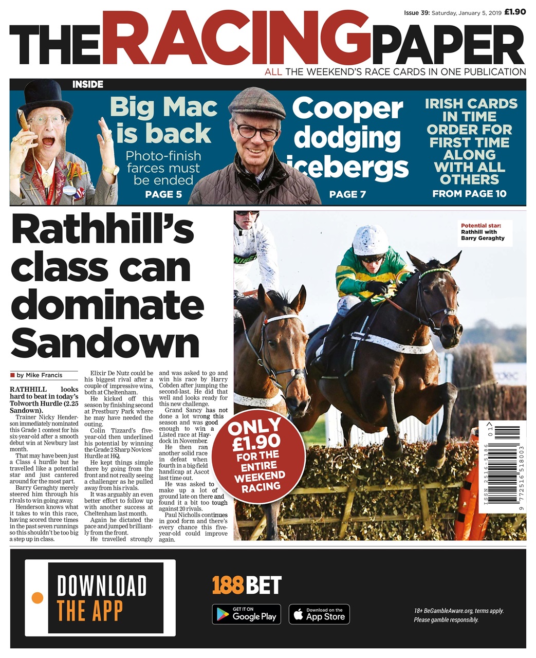 The Racing Paper Preview Pages