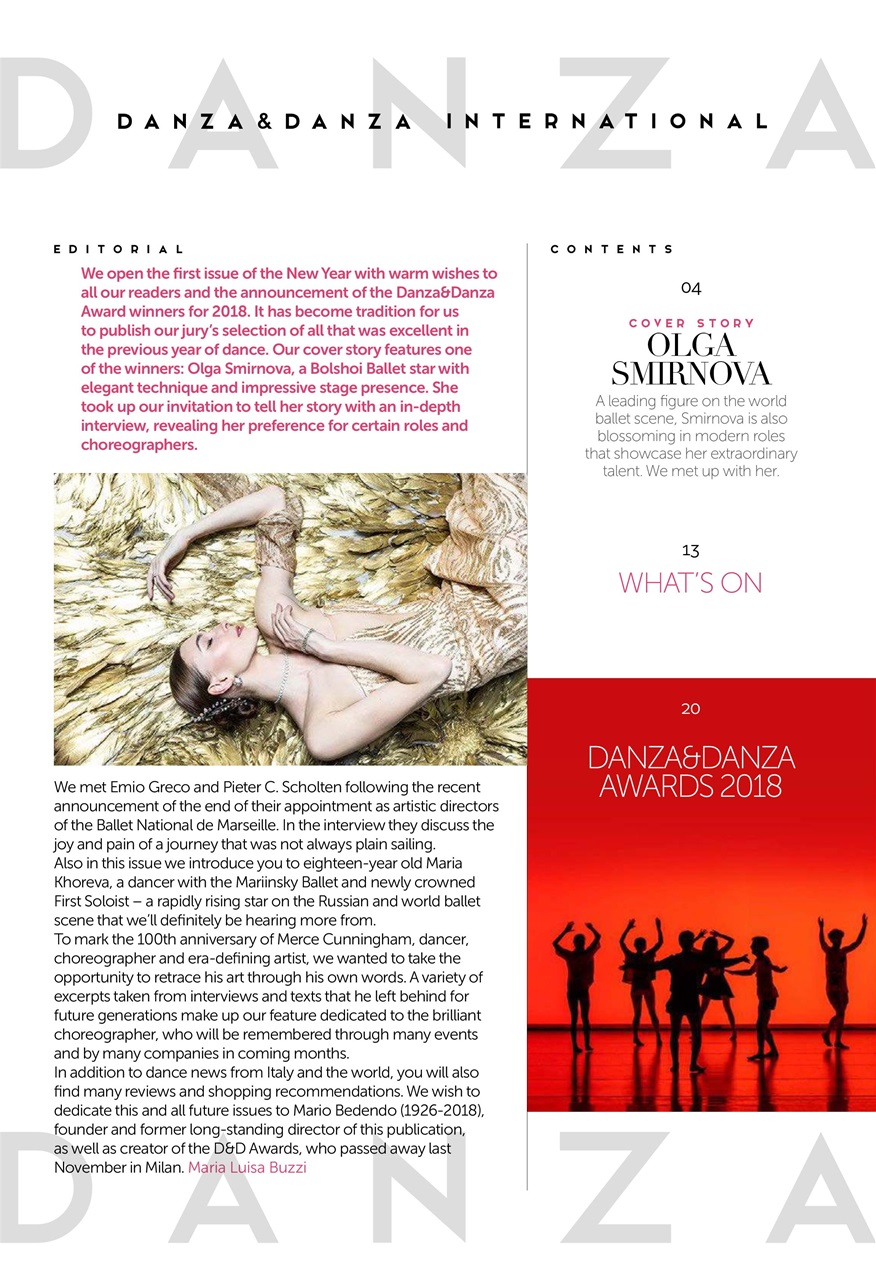 DANZA&DANZA International Preview Pages