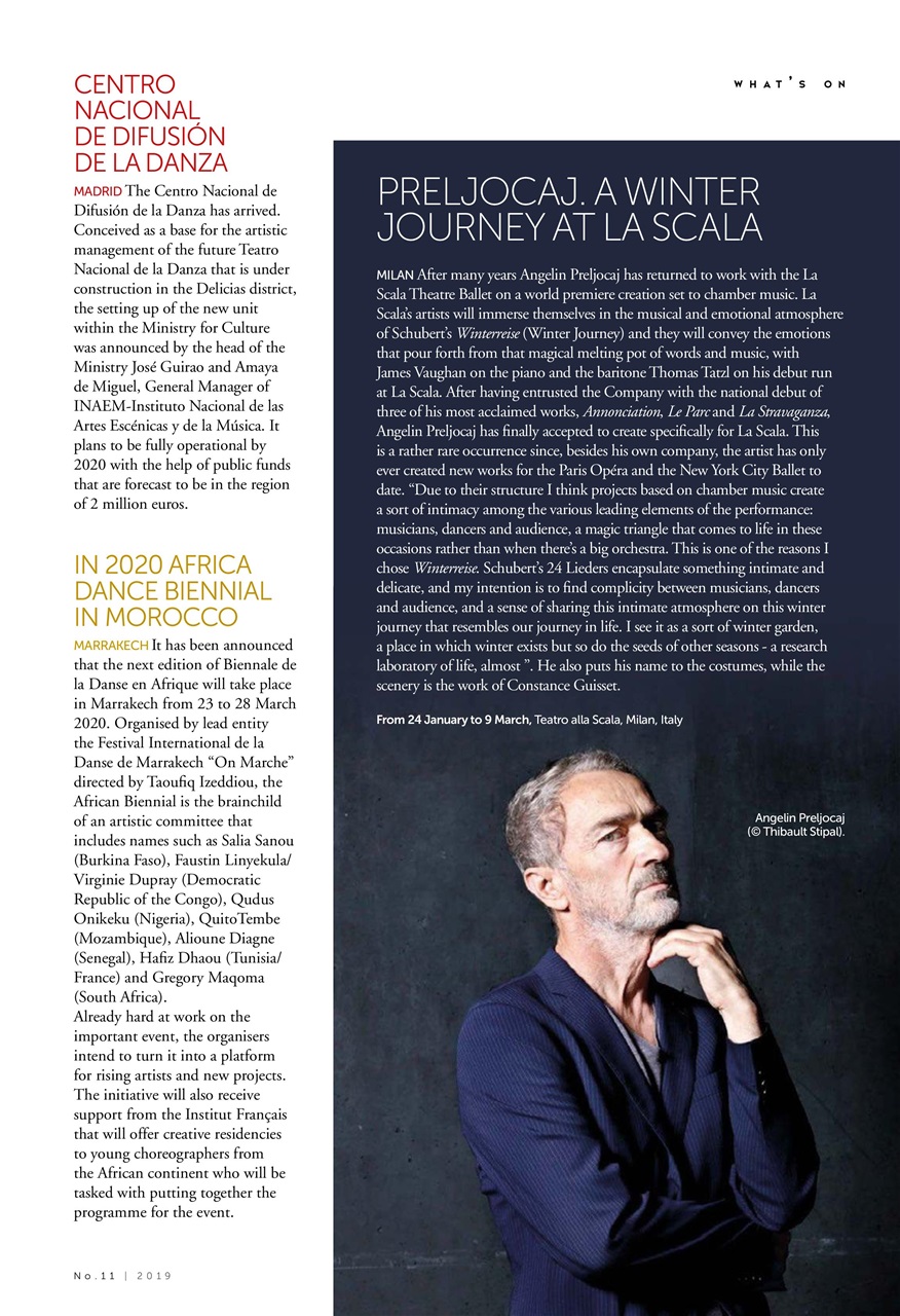 DANZA&DANZA International Preview Pages