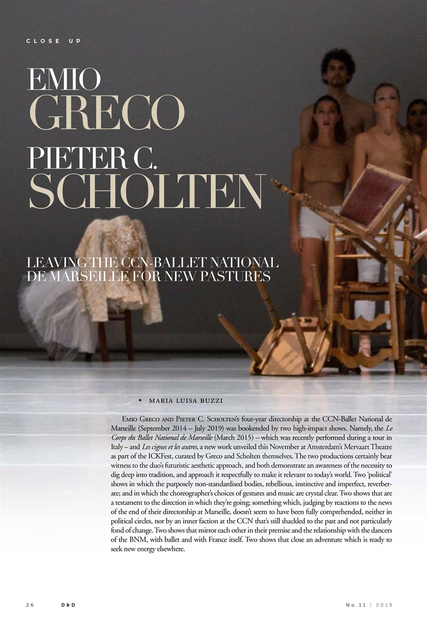 DANZA&DANZA International Preview Pages