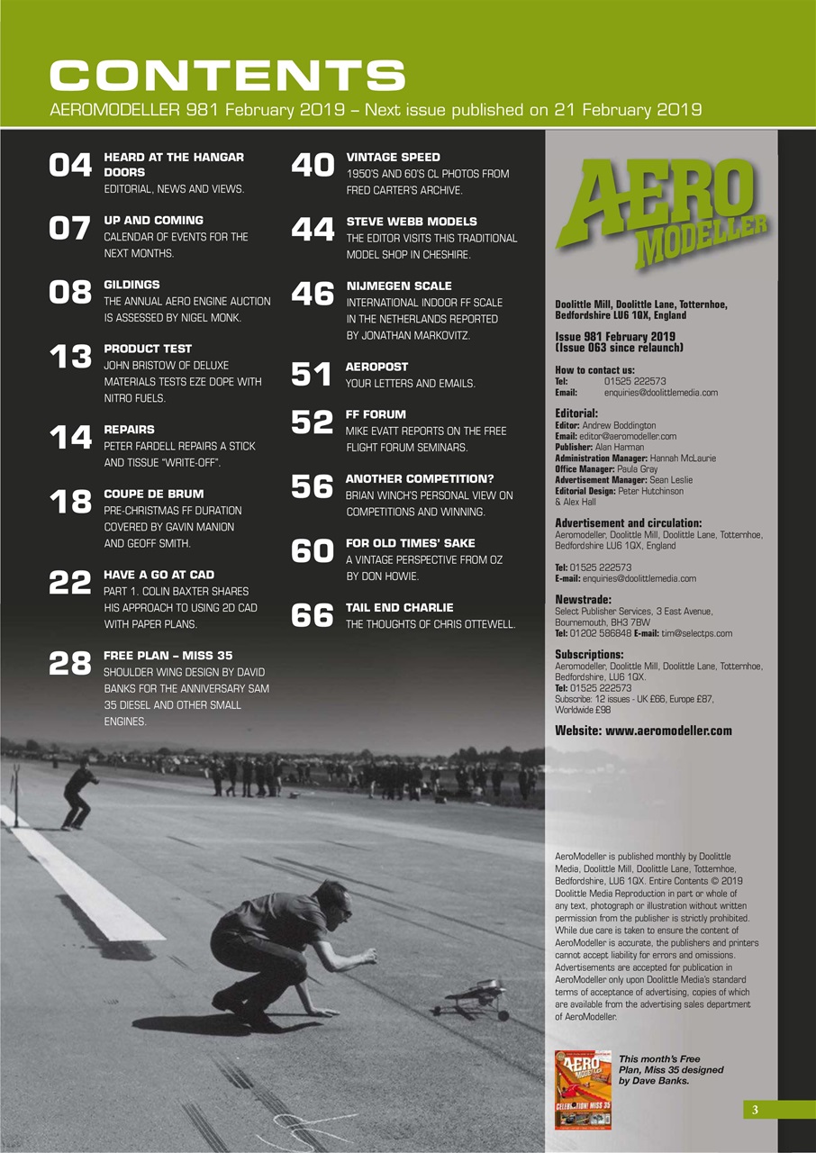 AeroModeller Preview Pages