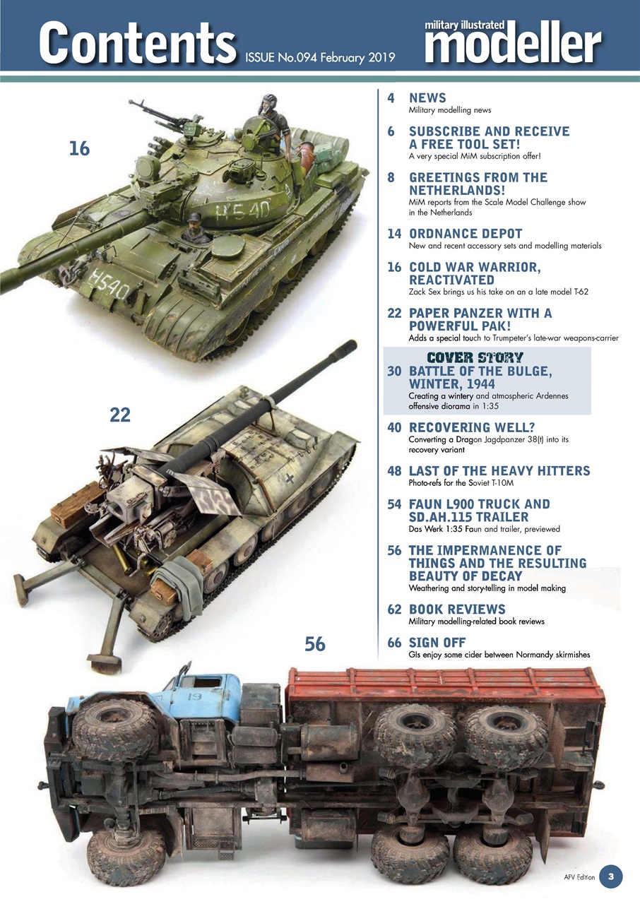 MIM: AFV Edition Preview Pages