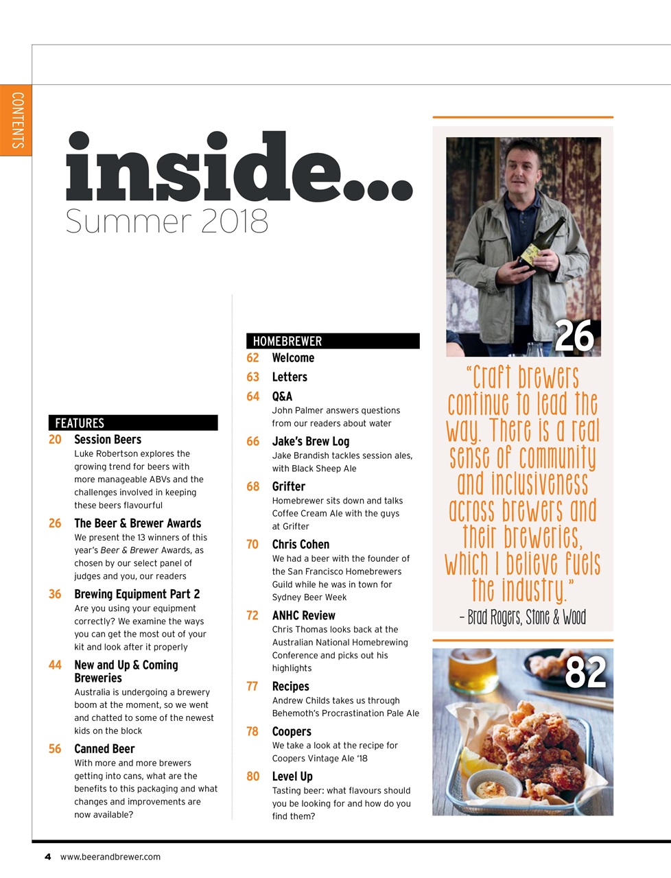 Beer and Brewer Preview Pages