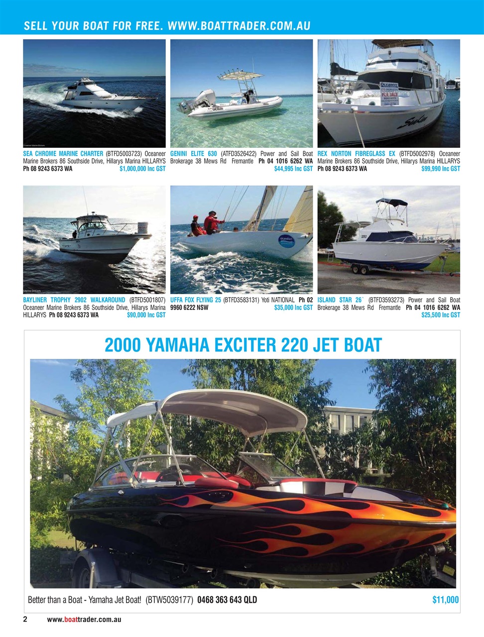Boat Trader Australia Preview Pages