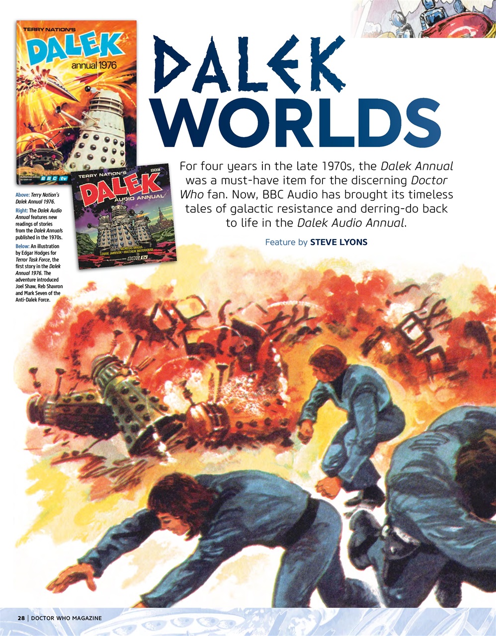 Doctor Who Magazine Preview Pages