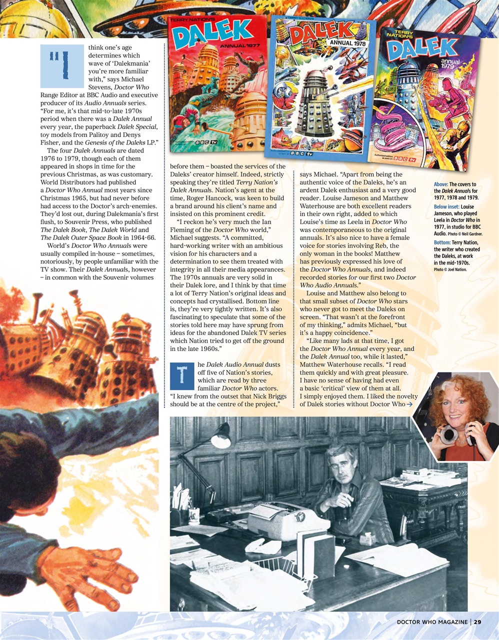 Doctor Who Magazine Preview Pages