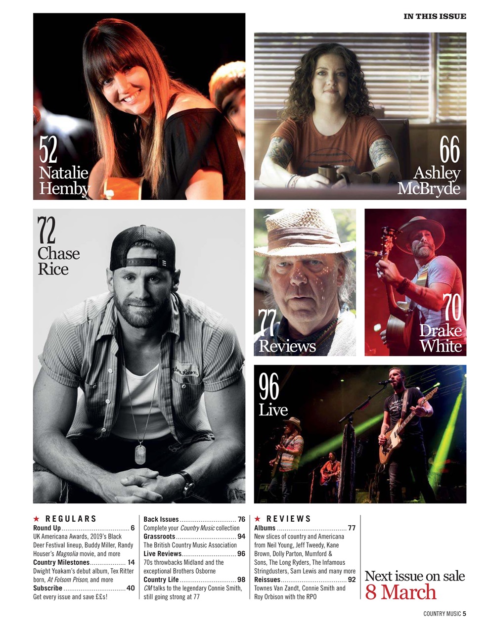 Country Music Preview Pages