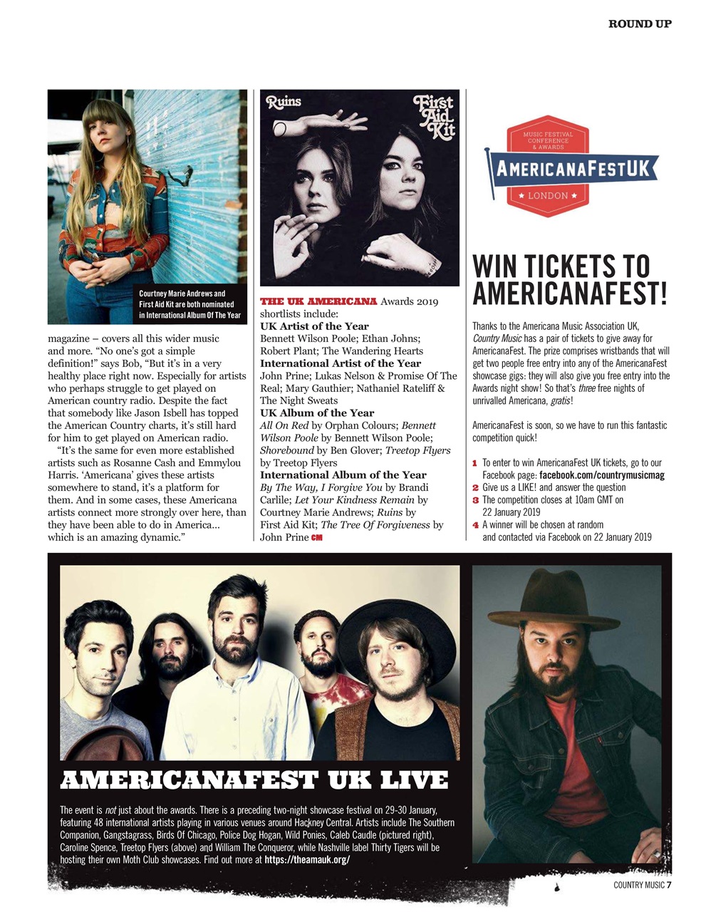 Country Music Preview Pages