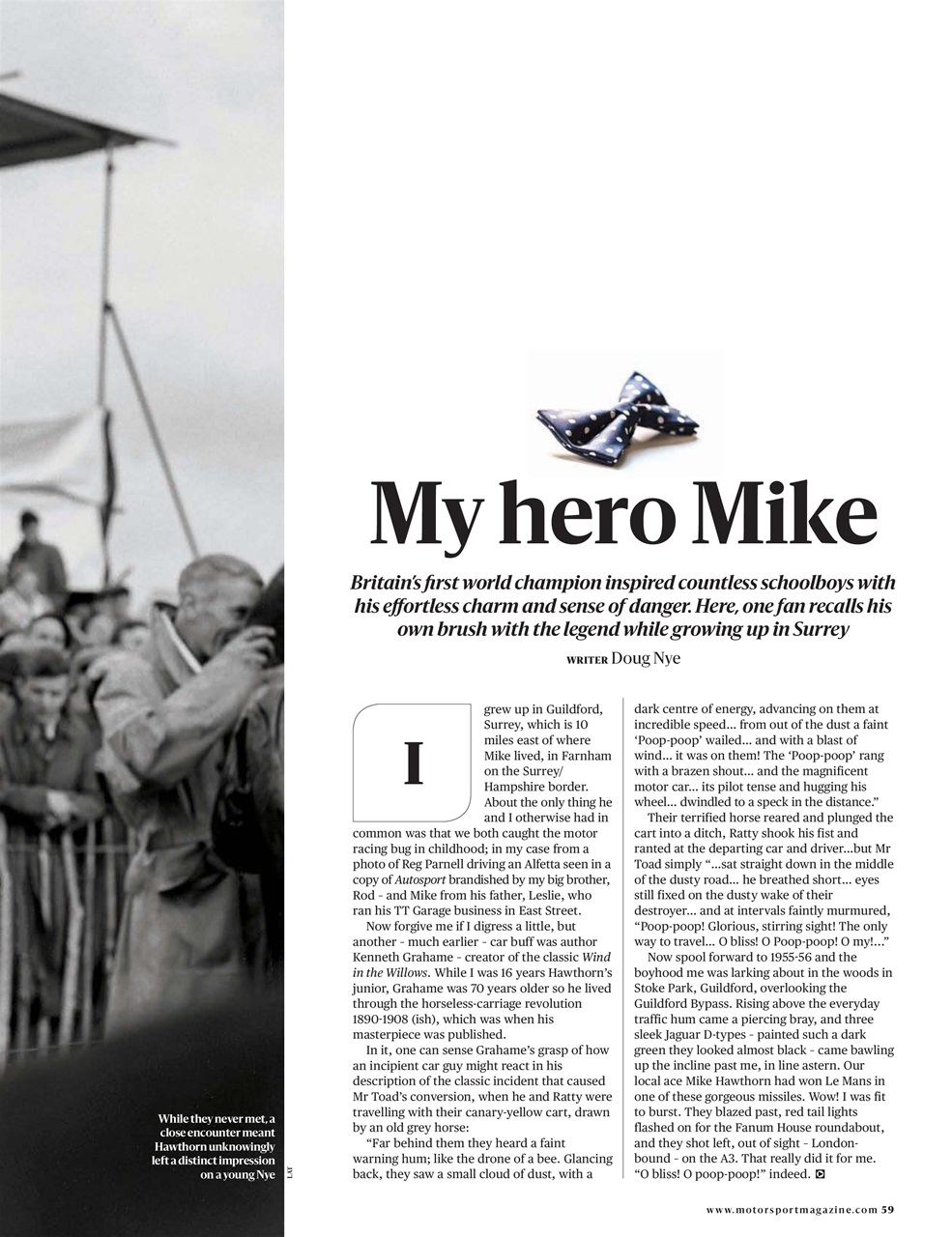 Motor Sport Magazine Preview Pages