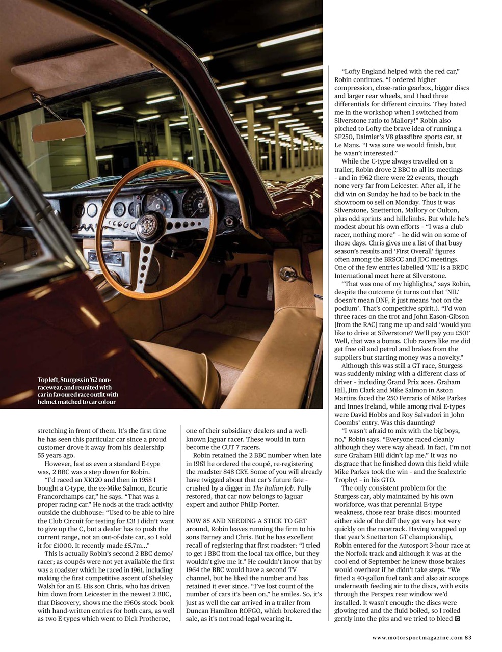 Motor Sport Magazine Preview Pages