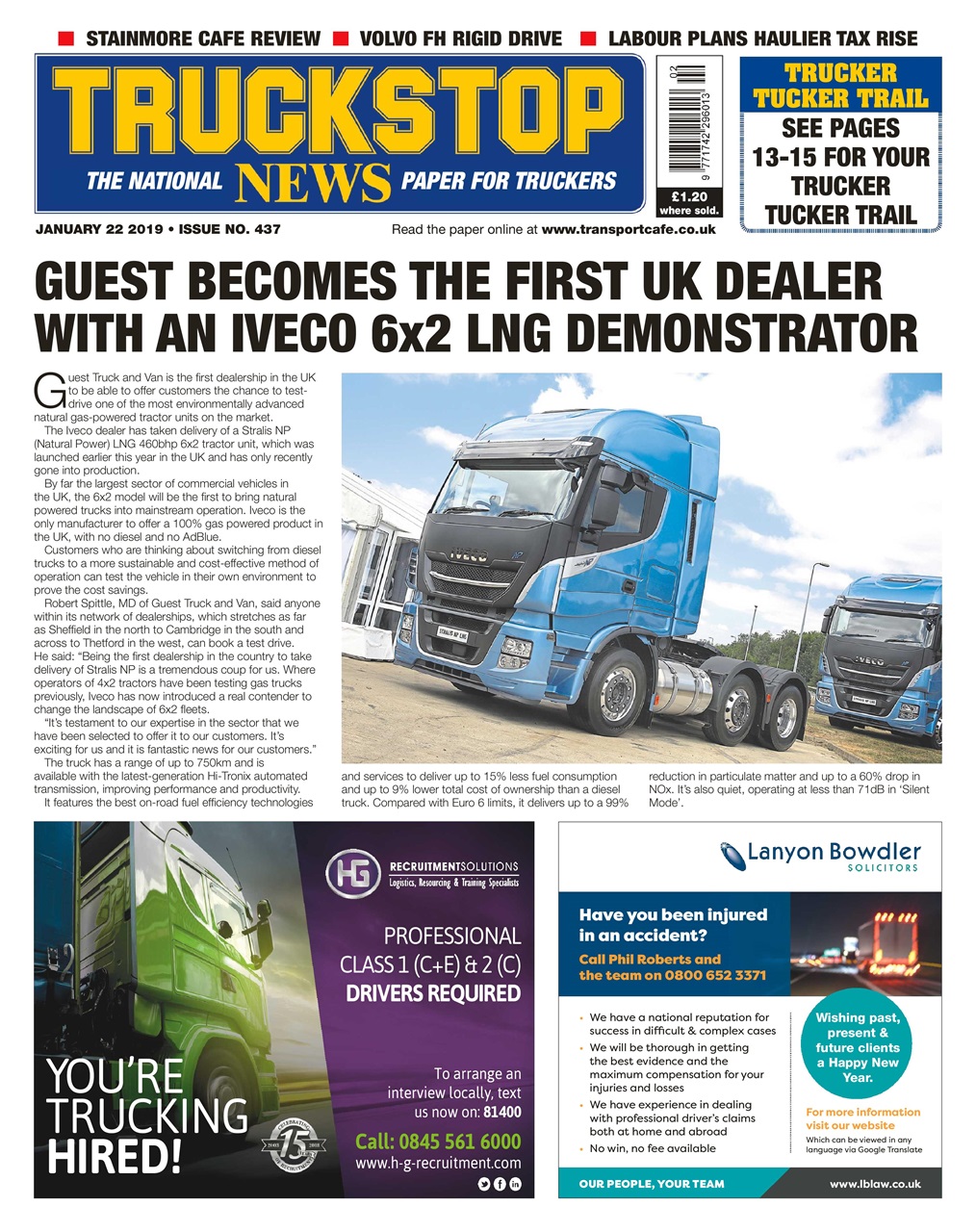 Truckstop News Preview Pages