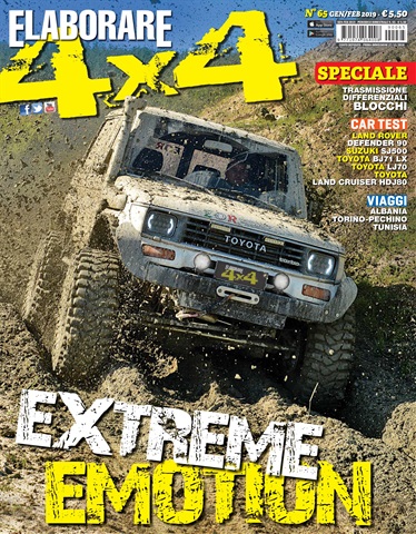 Elaborare 4x4 issue 65 Gennaio Febbraio 2019