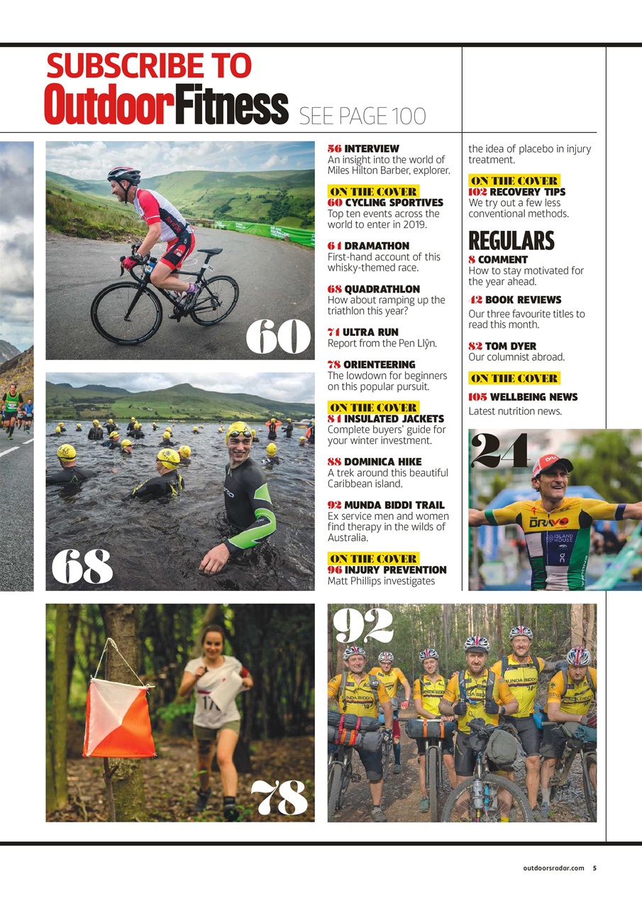 Outdoor Fitness & Adventure Preview Pages