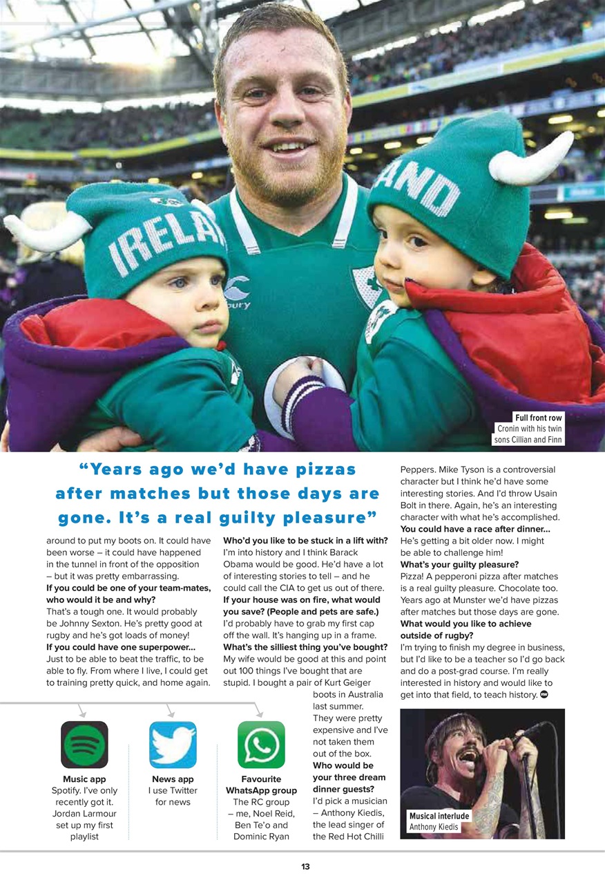 Rugby World Preview Pages