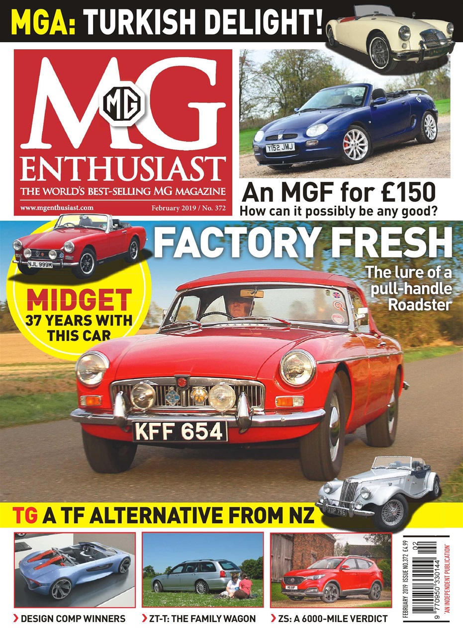MG Enthusiast Preview Pages
