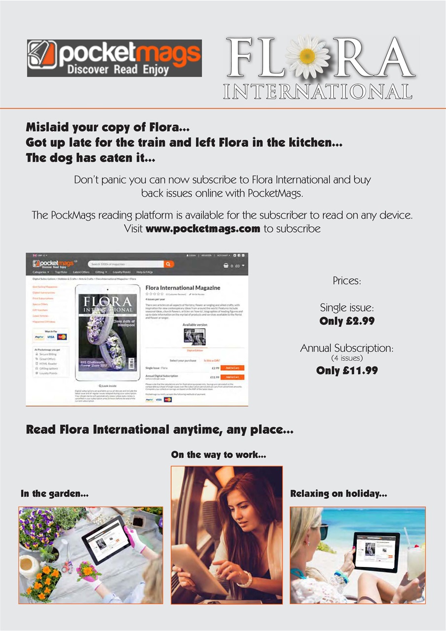 Flora International Preview Pages
