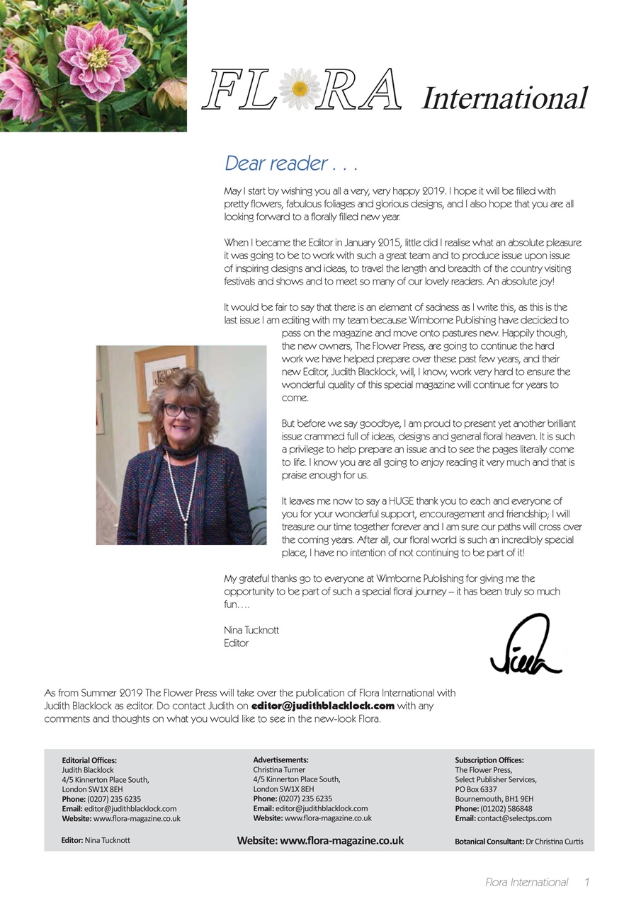 Flora International Preview Pages