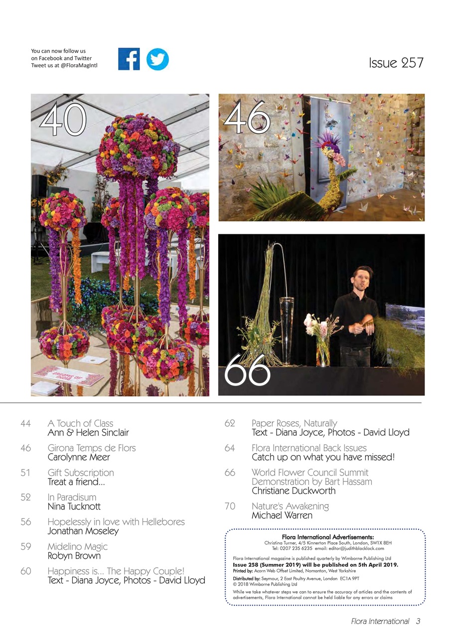 Flora International Preview Pages