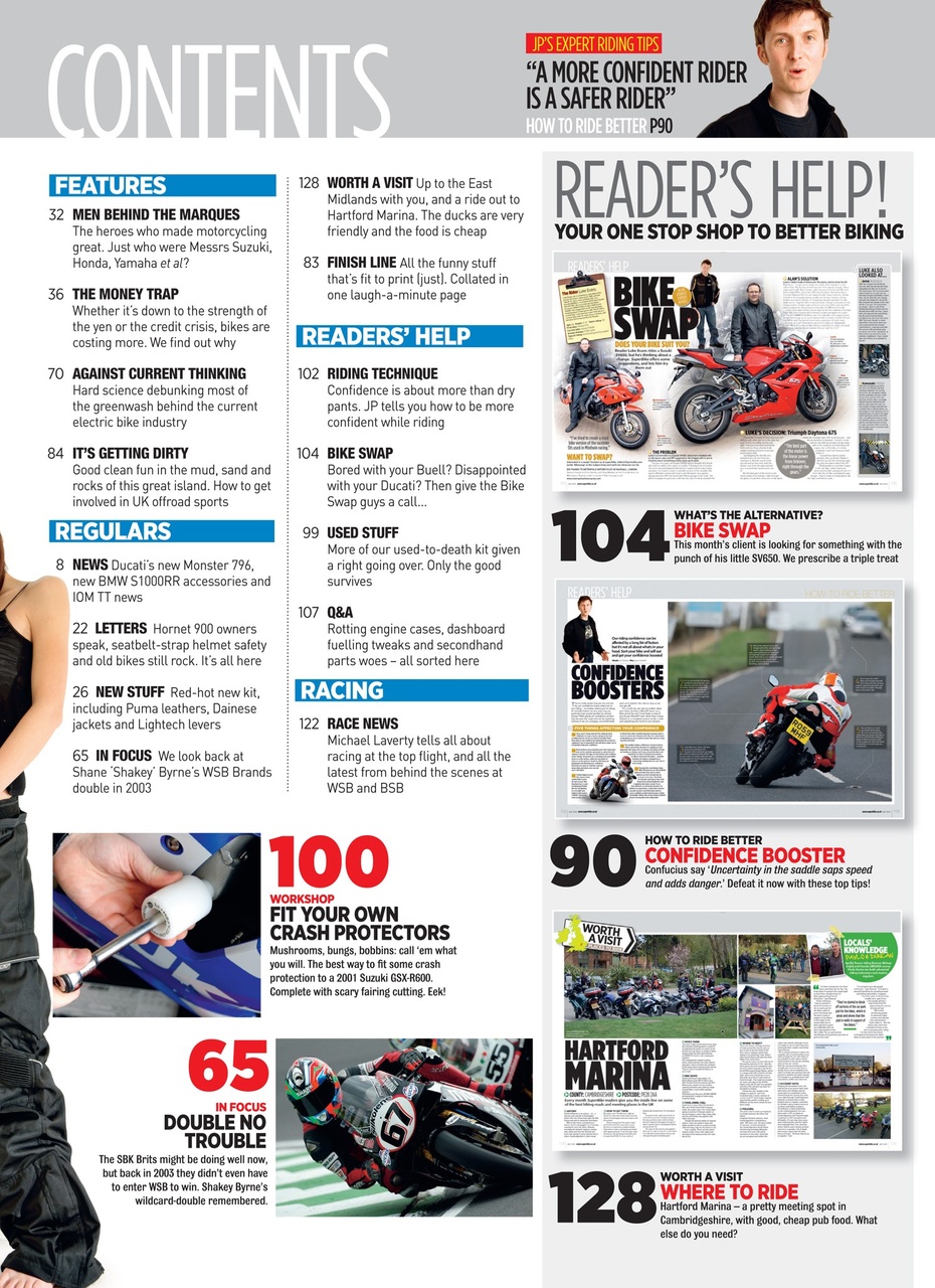 Superbike Magazine Preview Pages