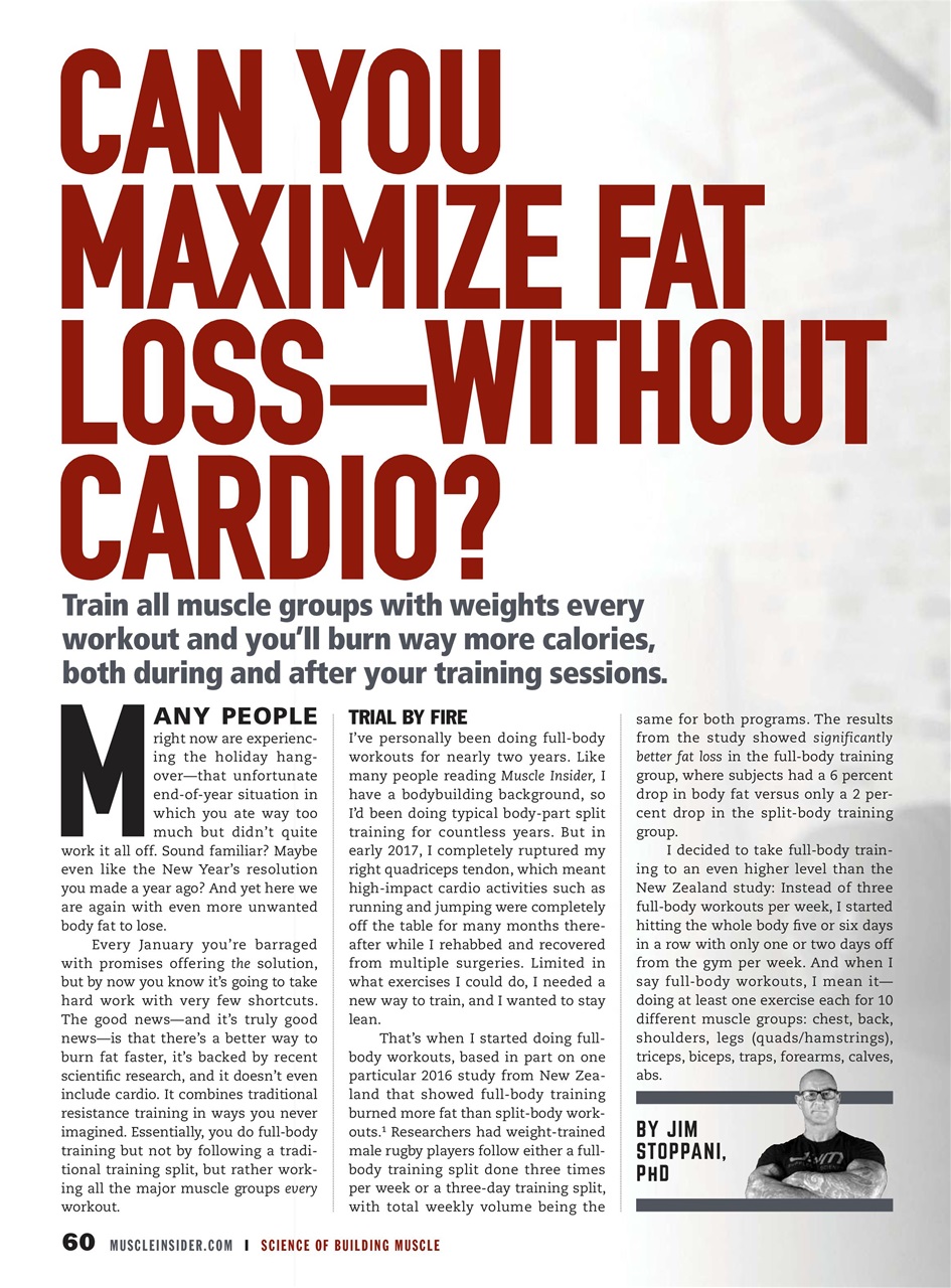 Muscle Insider Magazine Preview Pages