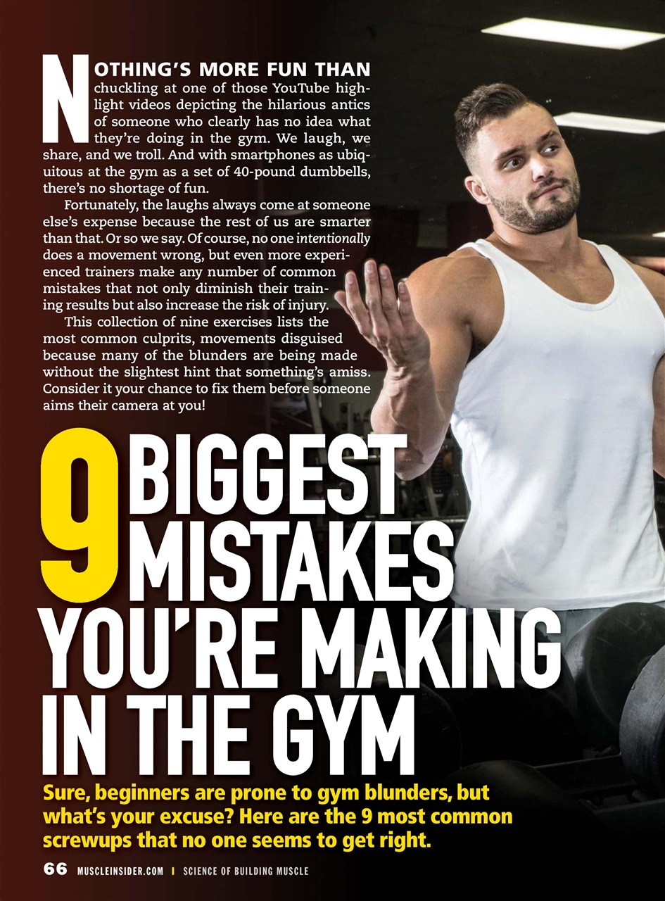 Muscle Insider Magazine Preview Pages