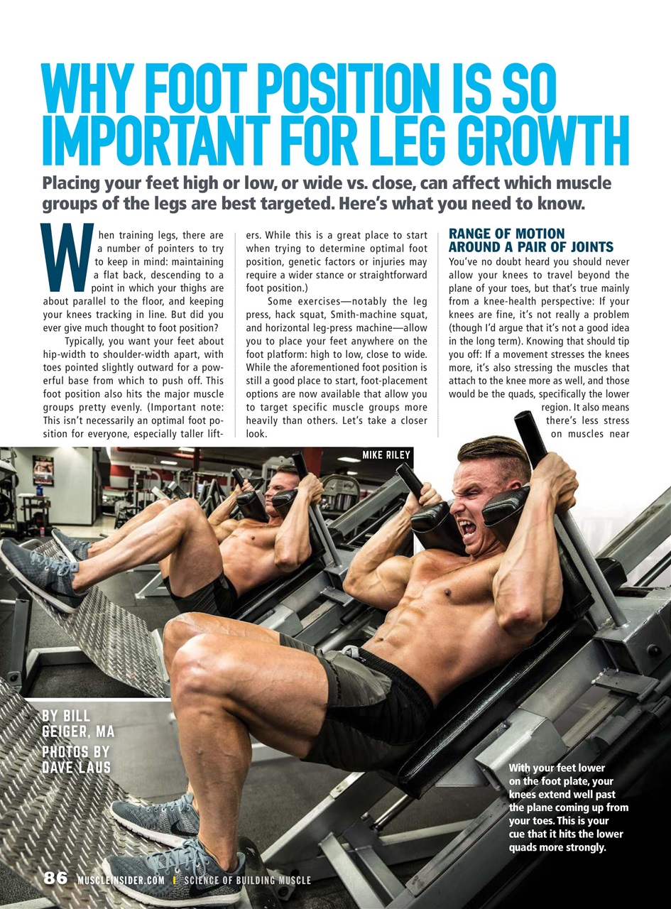 Muscle Insider Magazine Preview Pages