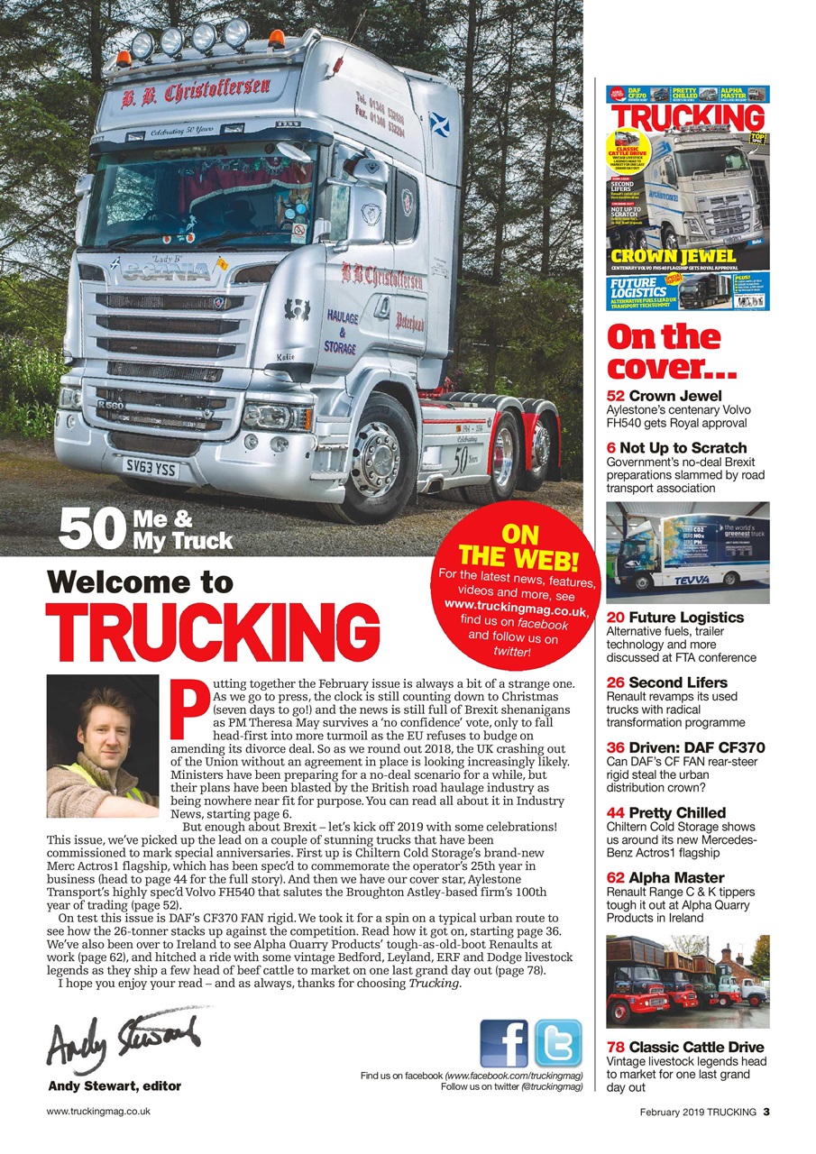 Trucking Magazine Preview Pages
