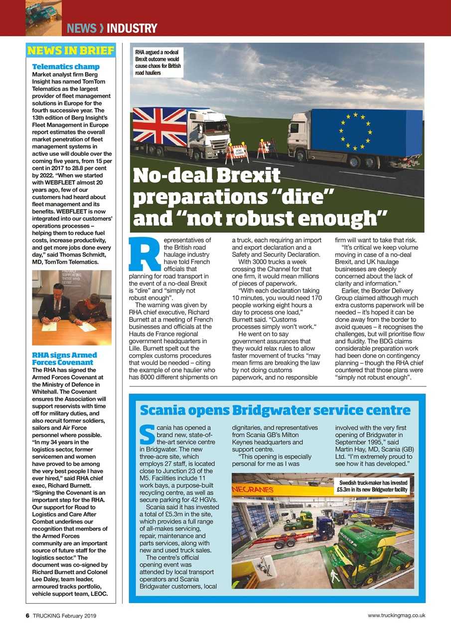 Trucking Magazine Preview Pages