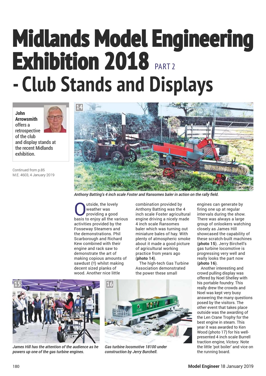 Model Engineer Preview Pages